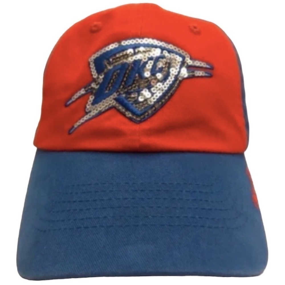 Fan Favorite NBA OKC Oklahoma City Thunder Women's Adjustable Basketball Cap